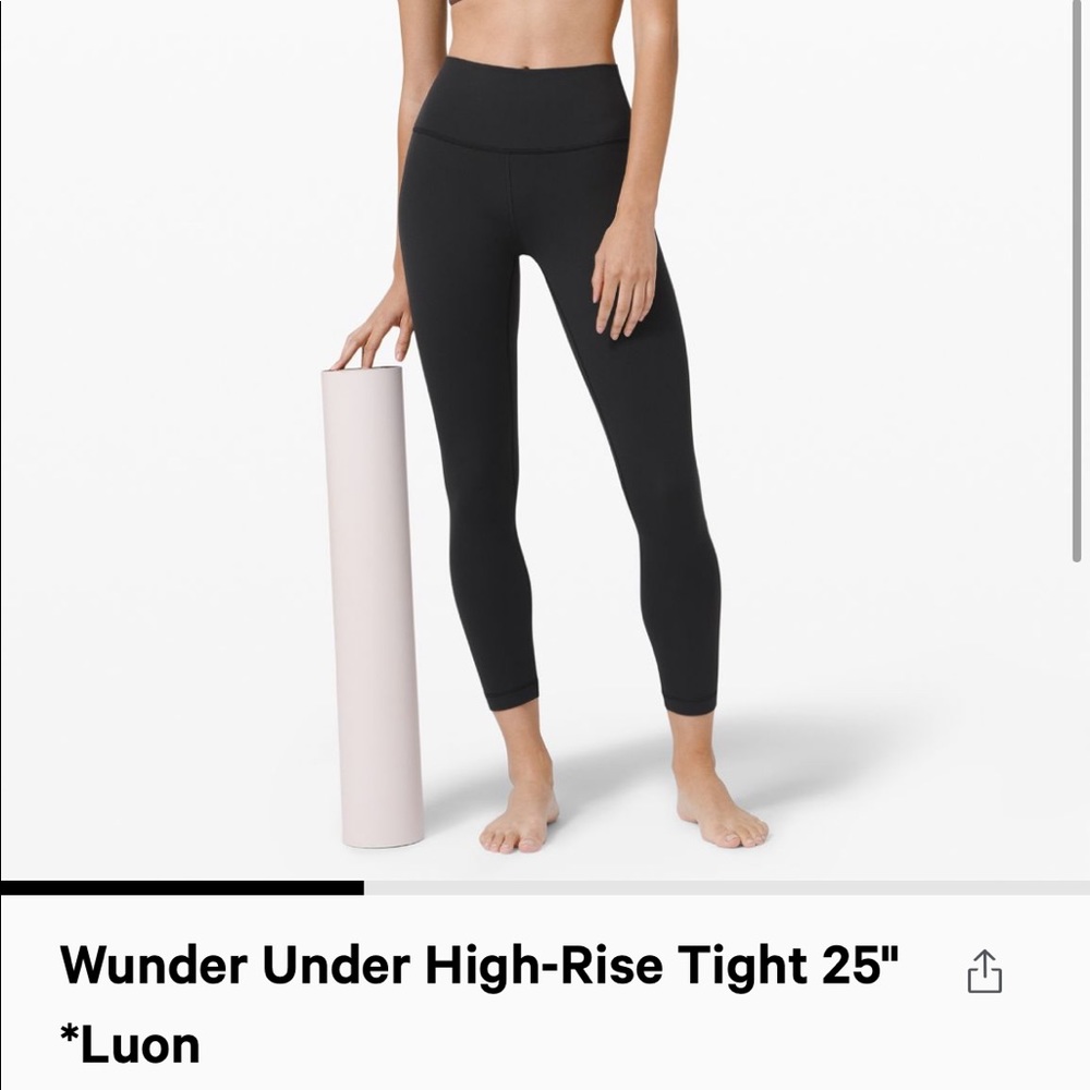Lulu lemon wunder unders